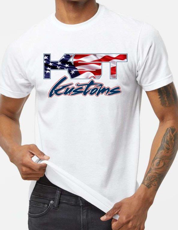 2026 KST Kustoms American flag T-Shirt