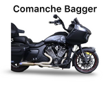 Comanche Bagger for '20-24 Challenger | Indian Handlebars